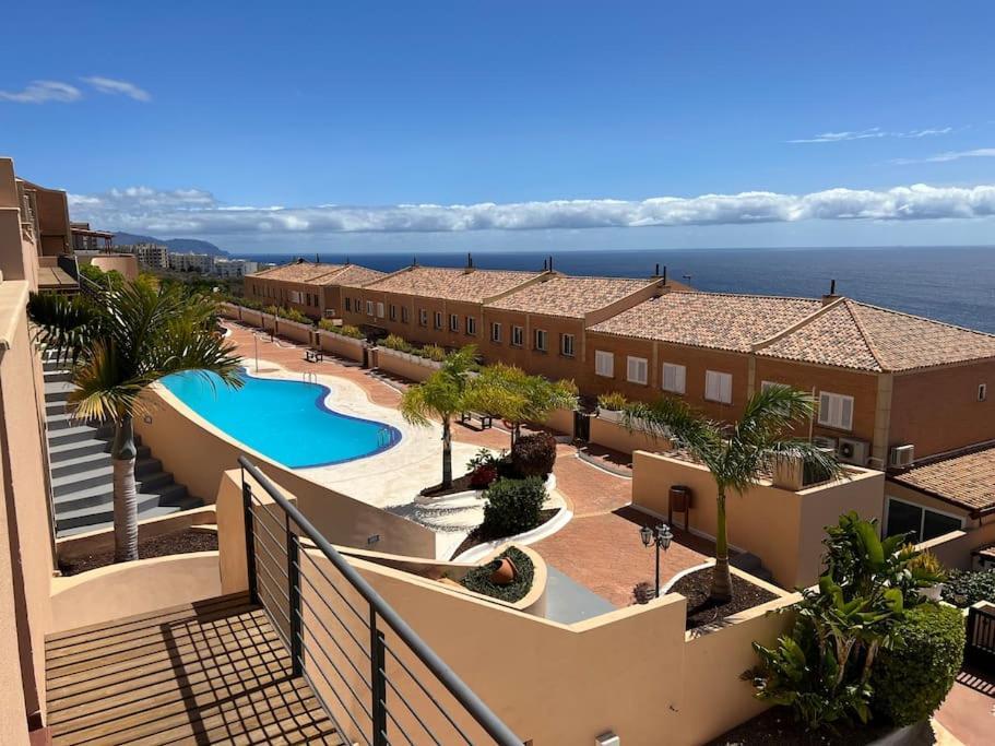 Casa Adosada De Lujo Con Piscina Y Vistas Al Mar ซานตาครูซ เด เตเนริเฟ ภายนอก รูปภาพ